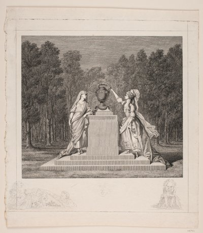 Ewald emléke alkotó: J.F. Clemens