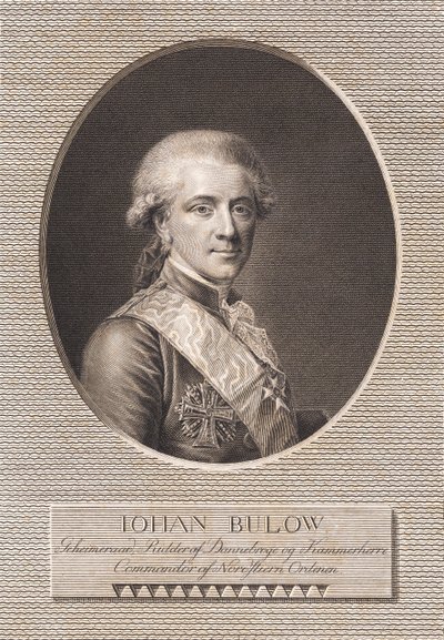 Johan Bülow alkotó: J.F. Clemens