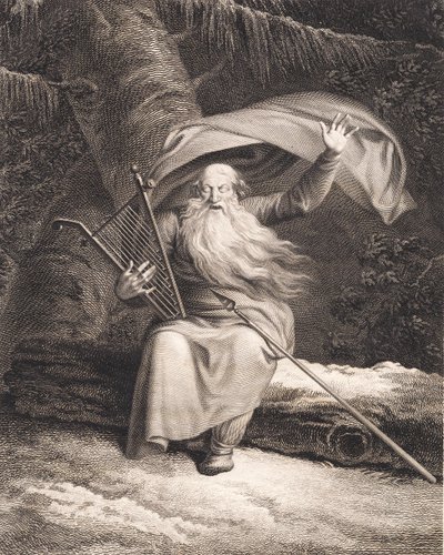 Ossian alkotó: J.F. Clemens