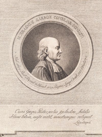 Rasmus Garboe pap alkotó: J.F. Clemens