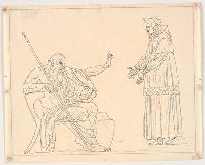 Richelieu Rhadamanthosnak alkotó: J.F. Clemens