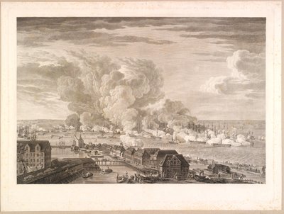 A redeni csata 1801. április 2-án alkotó: J.F. Clemens