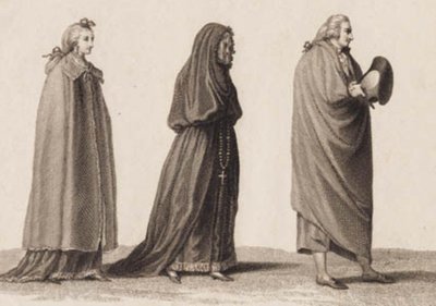 Három portugál. Használt: J. Murphy: „Utazások Portugáliában. 1789-90 alkotó: J.F. Clemens