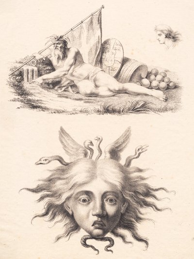 Øresund. Medúza fej alkotó: J.F. Clemens
