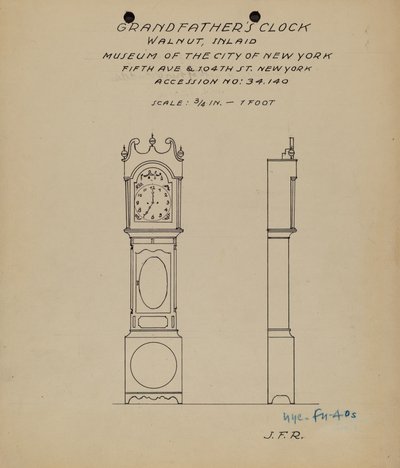 Nagyapa órája alkotó: J.F. Rust