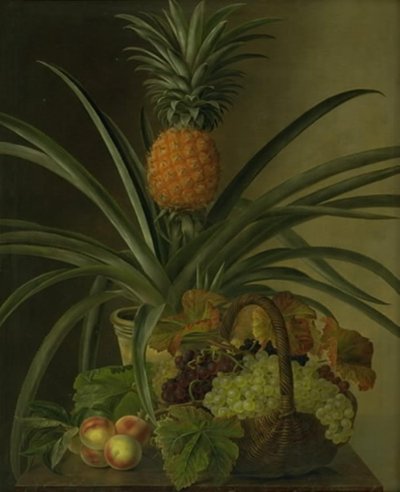 Ananász és egyéb gyümölcsök alkotó: J.L. Jensen
