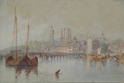 Beaugency, c1830 alkotó: Joseph Mallord William Turner