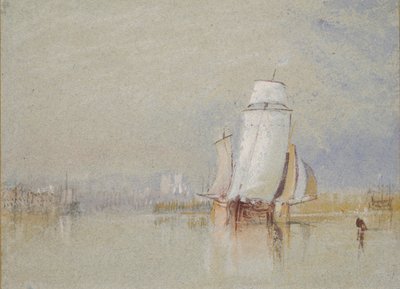 Nyugalom a Loire-parton, 1832 alkotó: Joseph Mallord William Turner
