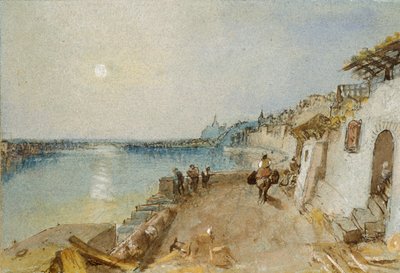 Rietz, Saumur közelében, 1830 alkotó: Joseph Mallord William Turner