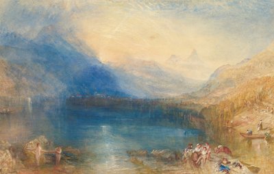 A zugi tó, 1843. alkotó: Joseph Mallord William Turner