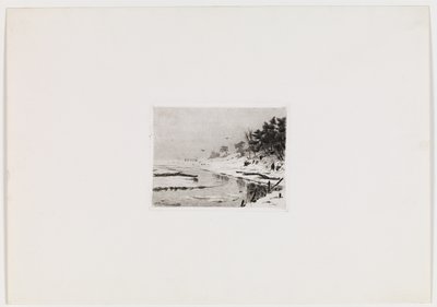 Strandparti alkotó: J.P. Wildenrath