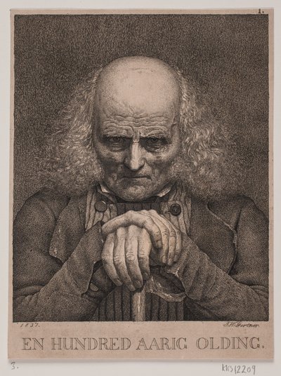 Százéves öregember alkotó: J.V. Gertner