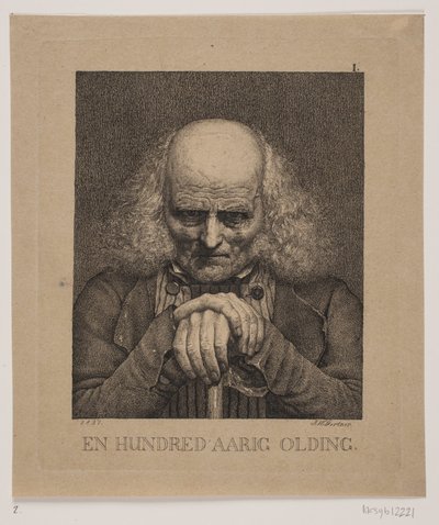 Százéves öregember alkotó: J.V. Gertner