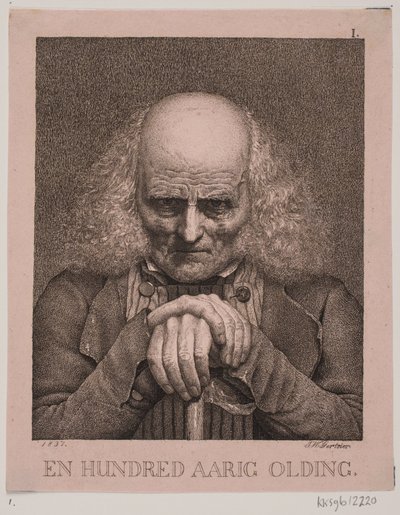 Százéves öregember alkotó: J.V. Gertner