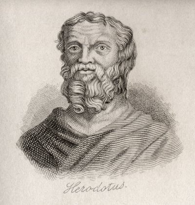 Halikarnasszoszi Hérodotosz alkotó: J.W. Cook