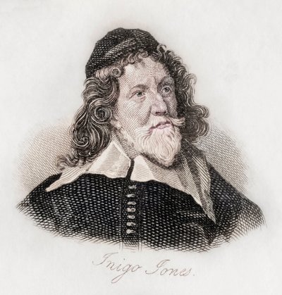 Inigo Jones (metszet) alkotó: J.W. Cook