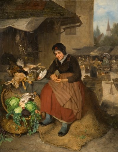 Nyereségeinek számolása, 1894 alkotó: J.W. Weben