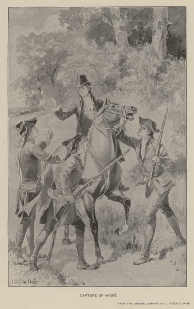 Andre elfogása (litho) alkotó: J. (after) Steeple Davis