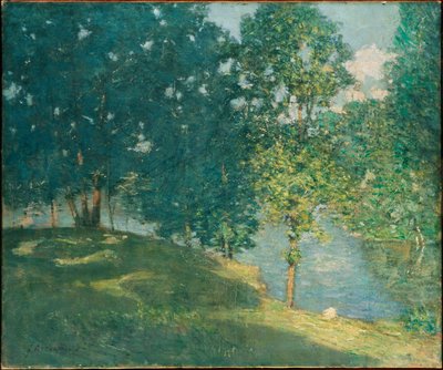 Délután a tónál alkotó: J. Alden Weir