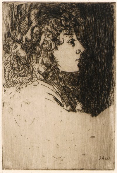Little Head alkotó: J. Alden Weir
