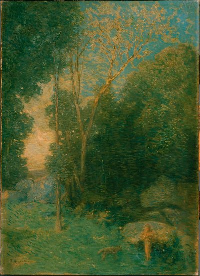 Pán és a farkas alkotó: J. Alden Weir