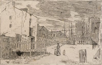 Port Erin - Man-sziget alkotó: J. Alden Weir