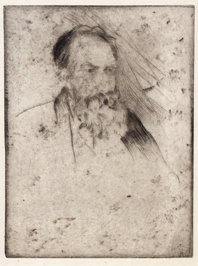 Albert P. Ryder portréja alkotó: J. Alden Weir