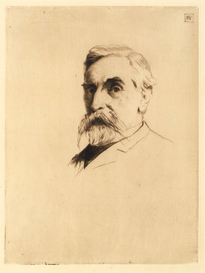 Robert Weir portréja alkotó: J. Alden Weir
