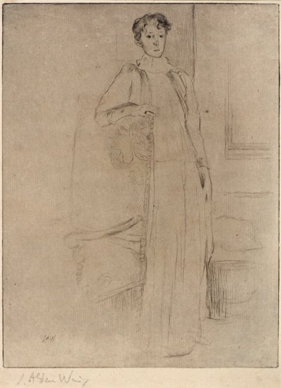 Álló ábra no. 1 alkotó: J. Alden Weir