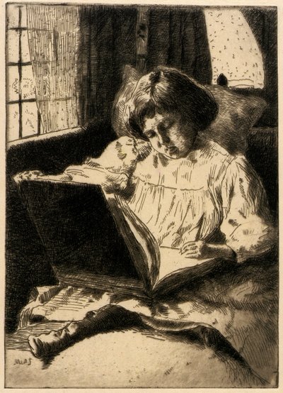 A képeskönyv alkotó: J. Alden Weir