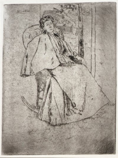 A hintaszék alkotó: J. Alden Weir