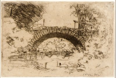 A kőhíd alkotó: J. Alden Weir