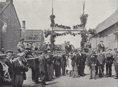 Corby Pole-vásár, a látogatók vezetése és lebonyolítása alkotó: J. Benjamin Stone