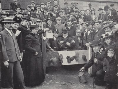 Corby Pole Fair, a tőzsdékben alkotó: J. Benjamin Stone