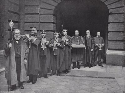A választás napja a Girdlers Hallban, a Koronamenet alkotó: J. Benjamin Stone