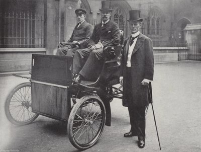 Sir J. Dickson-Poynder, Bart. és Seely őrnagy alkotó: J. Benjamin Stone