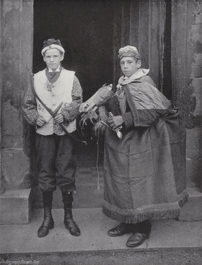 A kürttánc, Abbots Bromley, a bolond és Robin Hood alkotó: J. Benjamin Stone
