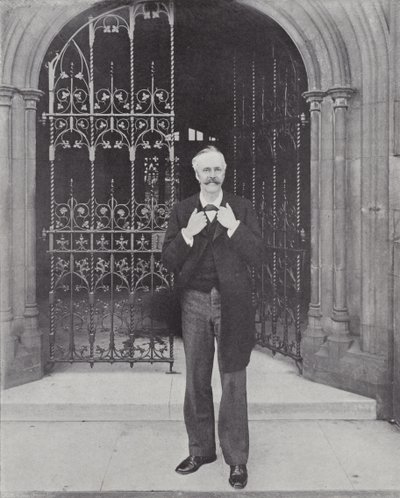 A jobb tiszt. Arthur J. Balfour alkotó: J. Benjamin Stone
