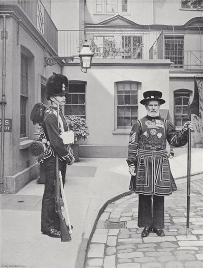 Az államhóhér, kifelé fordított fejszével alkotó: J. Benjamin Stone