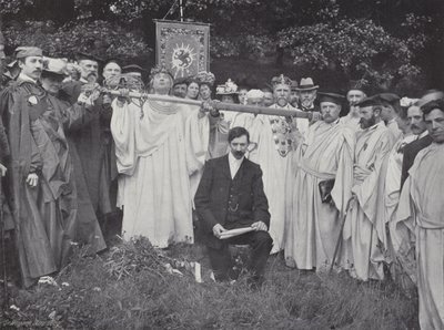 A walesi Eisteddfod, ez a béke? alkotó: J. Benjamin Stone