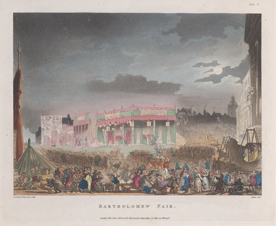 Bartholomew-vásár, 1808. február 1., 1808. február 1. alkotó: J. Bluck