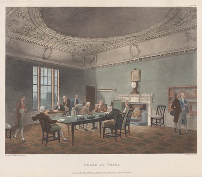 Kereskedelmi Tanács, 1809. október 1., 1809. október 1. alkotó: J. Bluck