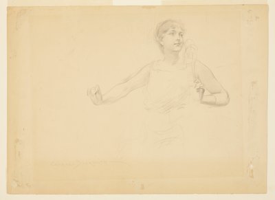 múzsa alkotó: J. Carroll Beckwith