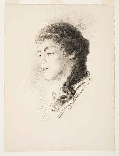 Portré, esetleg Elizabeth Vail alkotó: J. Carroll Beckwith