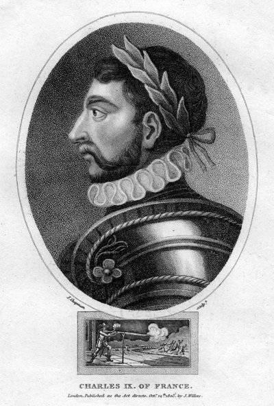 IX. Károly francia király, 1805. alkotó: J. Chapman