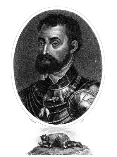 V. Károly spanyol király és Szent-római császár. alkotó: J. Chapman