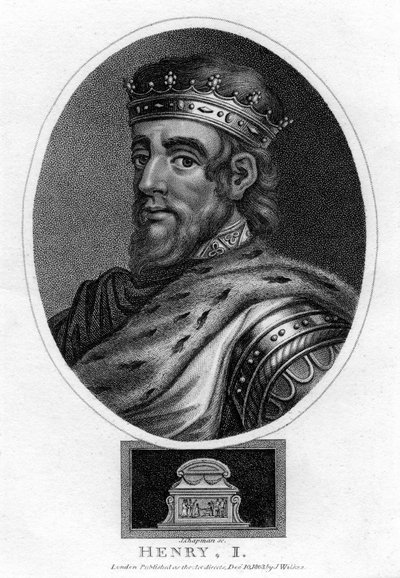 I. Henrik angol király, 1803. alkotó: J. Chapman