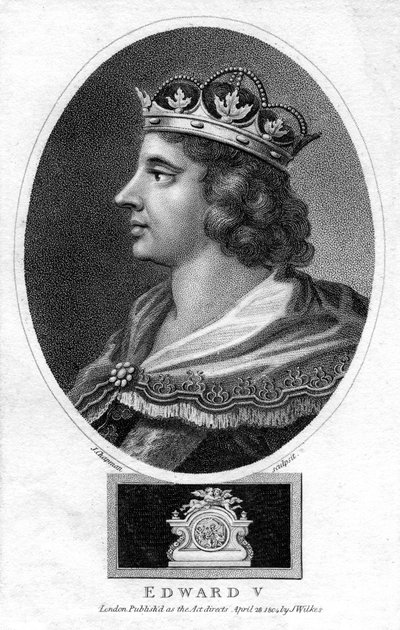 V. Edward angol király, 1804. alkotó: J. Chapman