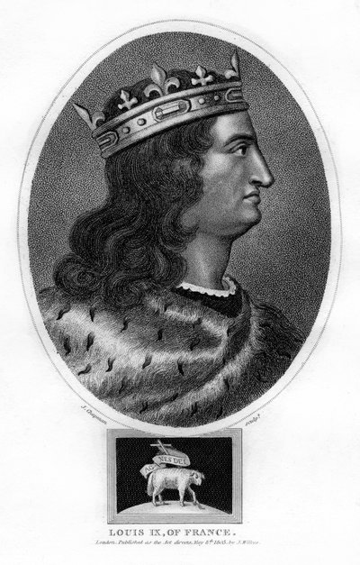 IX. Lajos francia király, 1805. alkotó: J. Chapman