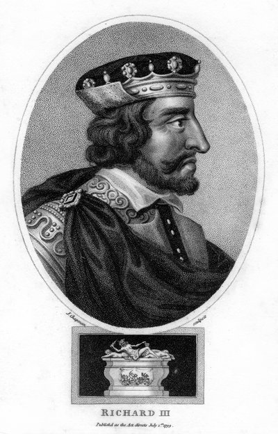 III. Richard angol, 1799. alkotó: J. Chapman